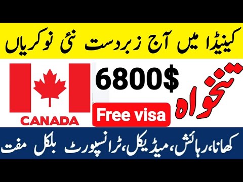 Jobs in Canada for Foreigners with Salary 2023 - Latest Vacancies in Canada